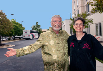 Ken Taylor and Judy Ferguson, Optimists Alumni (Annapolis, 2013)
Photo by Eric McConachie
Keywords: 2013