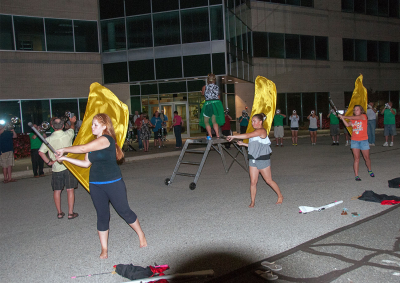 Optimists Alumni evening run-through (Annapolis, 2013)
Photo by Eric McConachie
Keywords: 2013