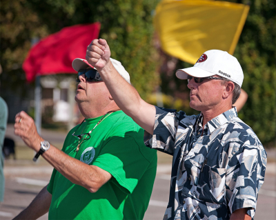 Optimists Alumni polishing the show for Annapolis (Aug 24, 2013)
Photo by David Johns
Keywords: 2013