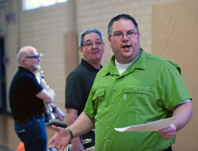 Randy teaching the drill at Humber College (March 10, 2013)
Photo by David Johns
Keywords: 2013