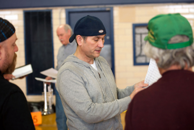 Dave teaching the drill at Humber College (March 10, 2013)
Photo by David Johns
Keywords: 2013