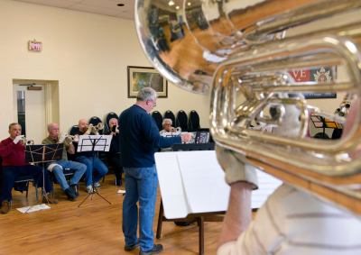 Optimists Alumni rehearsing (Legion, March, 2013)
Photo by David Johns
Keywords: 2013