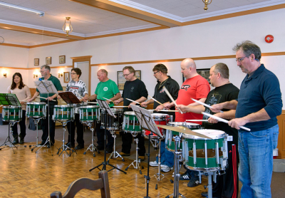 Optimists Alumni drums rehearsing (March, 2013)
Photo by David Johns
Keywords: 2013