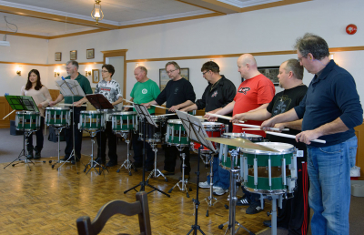 Optimists Alumni rehearsing (March, 2013)
Photo by David Johns
Keywords: 2013