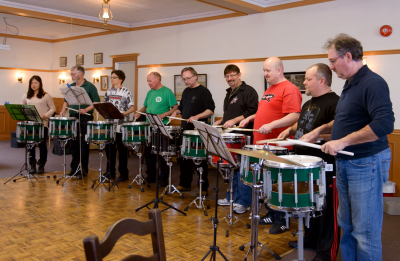 Optimists Alumni rehearsing at the Legion (March 3, 2013)
Photo by David Johns
Keywords: 2013