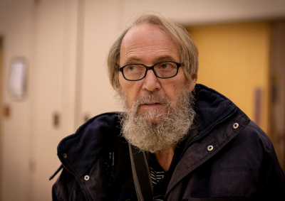Paul Thompson (Kitchener rehearsal, 2013)
Photo by David Johns
Keywords: 2013