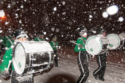 Optimists Alumni Bass drums (Aurora Santa Parade, 2013)
Photo by Eric McConachie
Keywords: 2013