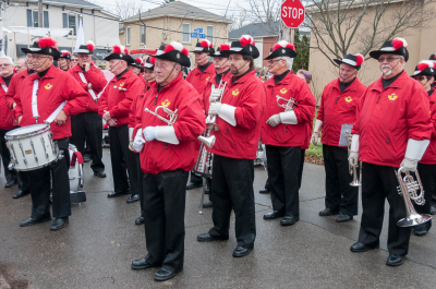 Scout House Alumni waiting for the parade to start (Guelph Santa Parade, 2013)
Photo by Eric McConachie
Keywords: 2013