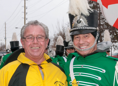 Wilf & Rick Roblin (Uxbridge Santa Parade, 2013)
Photo by Eric McConachie
Keywords: 2013