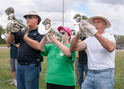 Optimists Alumni rehearsing (Sudbury, 2013)
Photo by David Johns
Keywords: 2013