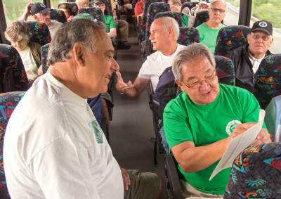 Joe & Ron on the bus (Sudbury, 2013)
Photo by David Johns
Keywords: 2013