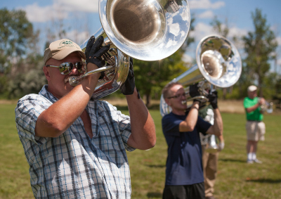 Keith & John, Optimists Alumni rehearsing (Waterloo, 2013)
Photo by David Johns
Keywords: 2013