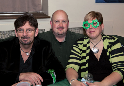 Doug, Michael & Kathleen (Wearing of the Green, 2013)
Photo by David Johns
Keywords: 2013