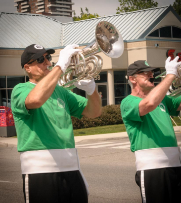 Mike & Brian, Optimists Alumni (Canada Day, Port Credit, 2014)
Photo by Eric McConachie
Keywords: 2014