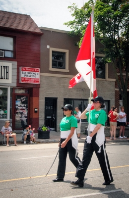Debbie & Marilyn, Optimists Alumni (Canada Day, Port Credit, 2014)
Photo by Eric McConachie
Keywords: 2014