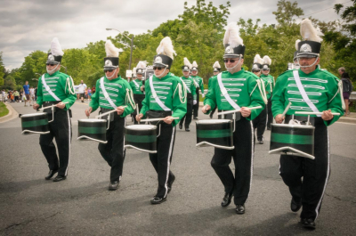 Optimists Alumni in parade (Highland Creek, 2014)
Photo by Eric McConachie
Keywords: 2014