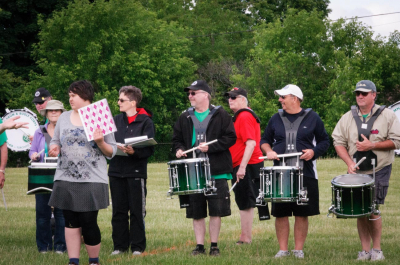 Optimists Alumni rehearsing (June, 2014)
Photo by Eric McConachie
Keywords: 2014