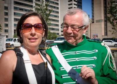 Marilyn & Brian (Lions International Parade, Toronto, 2014)
Photo by Eric McConachie
Keywords: 2014