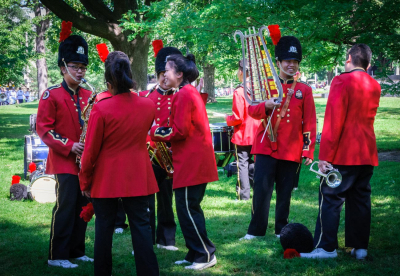 Members of Philippine Heritage Band (Lions International Parade, Toronto, 2014)
Photo by Eric McConachie
Keywords: 2014