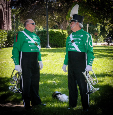 Rick Shearer & Ron Chong, Optimists Alumni (Lions International Parade, Toronto, 2014)
Photo by Eric McConachie
Keywords: 2014