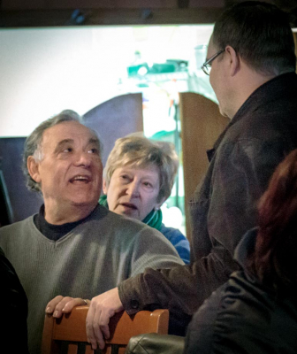 Joe, Margaret & Kevin (80th BDs, 2014)
Photo by Bob Carell
Keywords: 2014