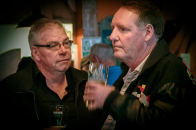 Dave Bruce & Ric Brown (80th Birthdays, 2014)
Photo by Bob carell
Keywords: 2014