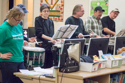Optimists Alumni rehearsing (80th Birthdays, 2014)
Photo by Frans Rood
Keywords: 2014