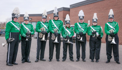 Gord, Terry, Dave, Mike, Pat, Vern, Heather and Brian (Oakville Santa Parade, 2014)
Photo by David Johns
Keywords: 2014