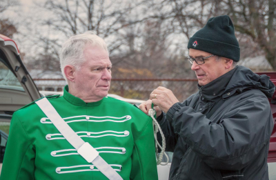 Vern Reid & Dave Johns (Oakville Santa Parade, 2014)
Photo by Eric McConachie
Keywords: 2014