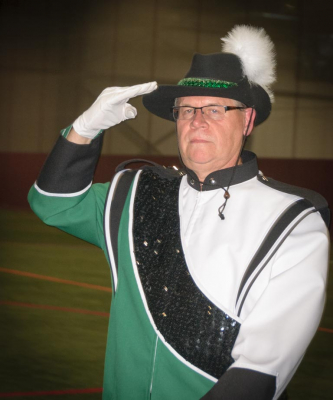United Alumni's Drum Major (Oshawa, 2014)
Photo by Eric McConachie
Keywords: 2014