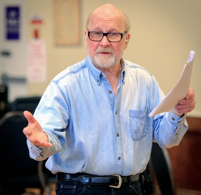 Barry Bell teaching Spiderman (February, 2014)
Photo by David Johns
Keywords: 2014