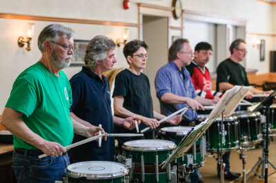 Optimists Alumni rehearsing (February, 2014)
Photo by David Johns
Keywords: 2014