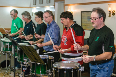 Optimists Alumni rehearsing (February, 2014)
Photo by David Johns
Keywords: 2014