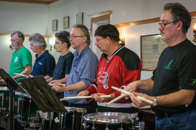 Optimists Alumni rehearsing (February, 2014)
Photo by David Johns
Keywords: 2014