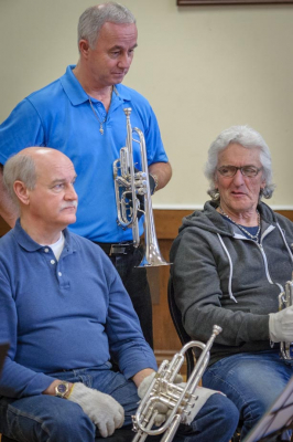 Rick, Doug & Warren, Optimists Alumni Rehearsing (February, 2014)
Photo by David Johns
Keywords: 2014