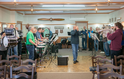 Optimists Alumni rehearsing (Feb, 2014)
Photo by David Johns
Keywords: 2014