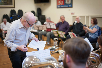 Barry conducting rehearsal (January, 2014)
Photo by David Johns
Keywords: 2014