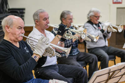 Optimists Alumni rehearsing (Jan, 2014)
Photo by David Johns
Keywords: 2014