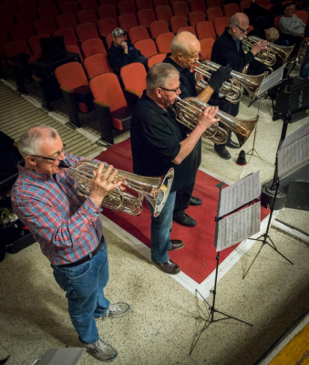 Optimists Alumni rehearsing (March, 2014)
Photo by David Johns
Keywords: 2014