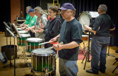 Drummers (Rehearsal, March, 2014)
Photo by Dave Johns
Keywords: 2014