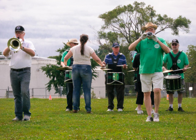 Optimists Alumni rehearsing (July, 2014)
Photo by Eric McConachie
Keywords: 2014