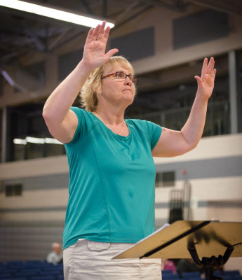 Jackie at rehearsal (Simcoe, 2014)
Photo by David Johns
Keywords: 2014