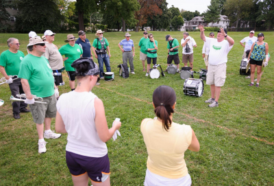 Optimists Alumni rehearsing (Rochester, 2014)
Photo by David Johns
Keywords: 2014
