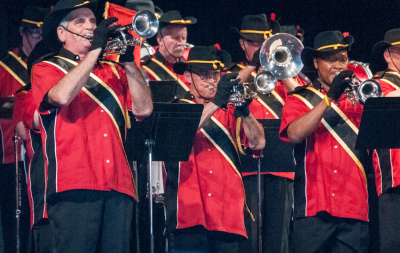 Tom Garret, Phil Moreau, Fernando Wignall., Niagara Militaires Alumni (Simcoe, 2014)
Photo by Eric McConachie
Keywords: 2014