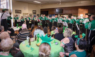 Optimists Alumni performing (Wearing of the Green, 2014)
Photo by David Johns
Keywords: 2014