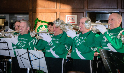Optimists Alumni performing (Wearing of the Green, 2014)
Photo by Eric McConachie
Keywords: 2014
