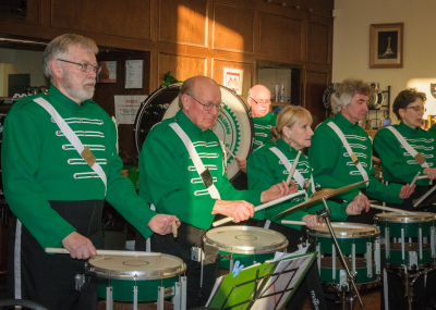 Optimists Alumni performing (Wearing of the Green, 2014)
Photo by Eric McConachie
Keywords: 2014