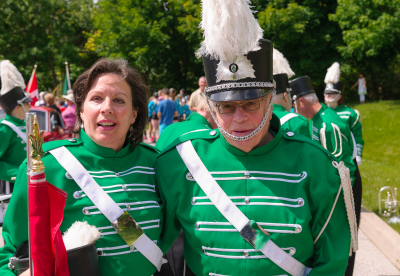 Marilyn and John (Highland Creek Parade, 2015)
Photo by David Johns
Keywords: 2015