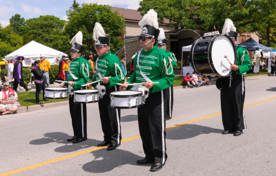 Judy, Lorne, Doug and Barry, Optimists Alumni (Highland Creek Parade, 2015)
Photo by David Johns
Keywords: 2015