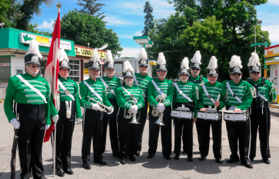 Optimists Alumni after the parade (Highland Creek Parade, 2015)
Photo by Eric McConachie
Keywords: 2015